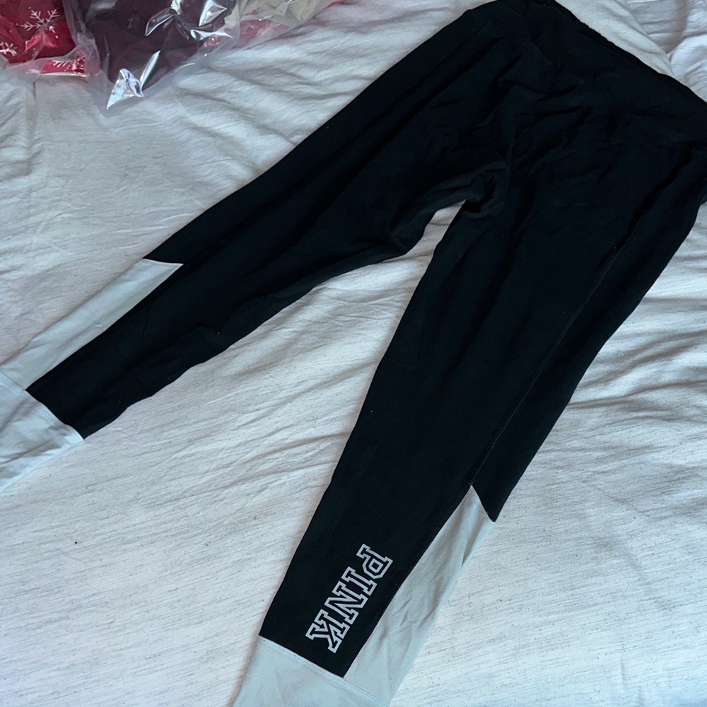 Victoria's Secret Pink Gray Yoga Pants